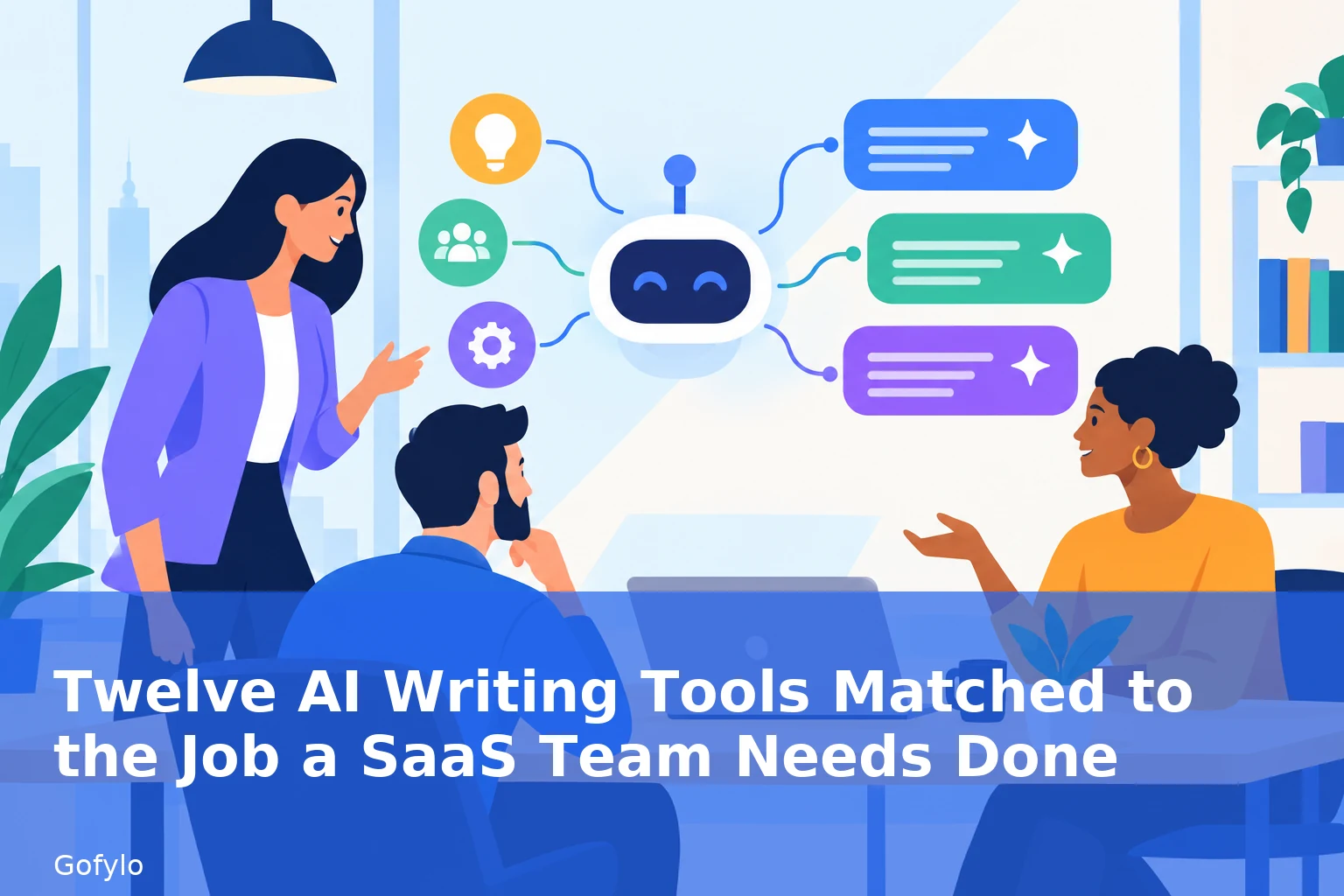 Twelve AI Writing Tools Matched to the Job a SaaS Team Needs Done