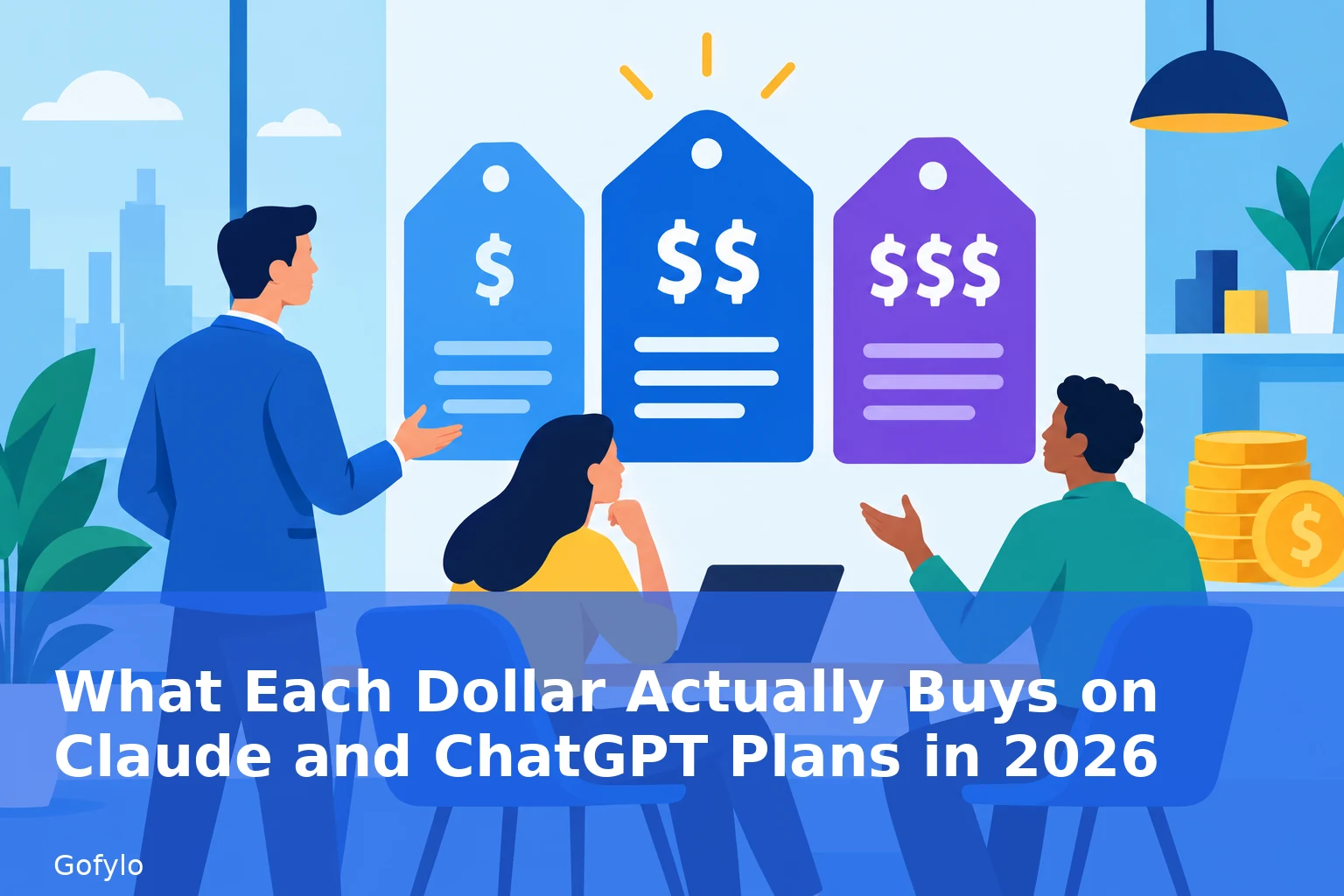 What Each Dollar Actually Buys on Claude and ChatGPT Plans in 2026
