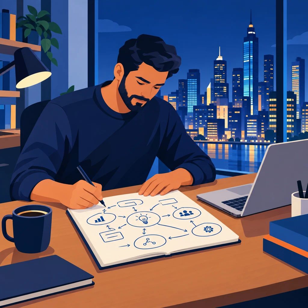 SaaS founder planning an LLM optimization strategy that covers both Google and AI assistants